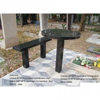 Столики и лавочки